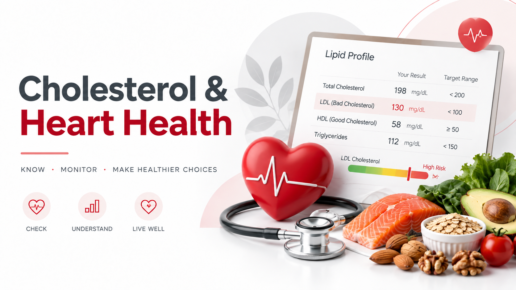 Cholesterol and heart health